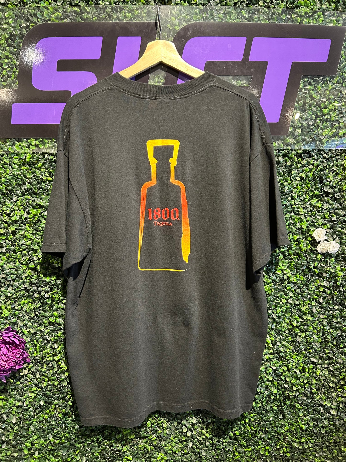 Vintage 1800 Tequila Promo T-Shirt. Size XL