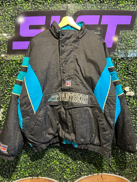 90s Carolina Panthers Starter Puffer Jacket. Size XL