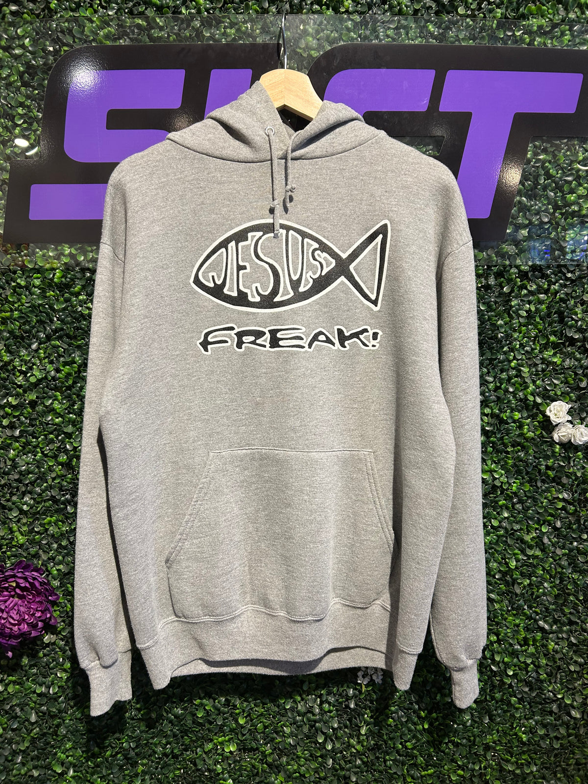 Vintage Jesus Freak Hoodie. Size M/L