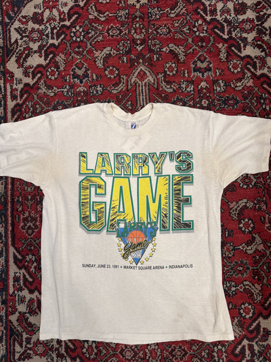 1991 Larry's Game T-Shirt Size XL