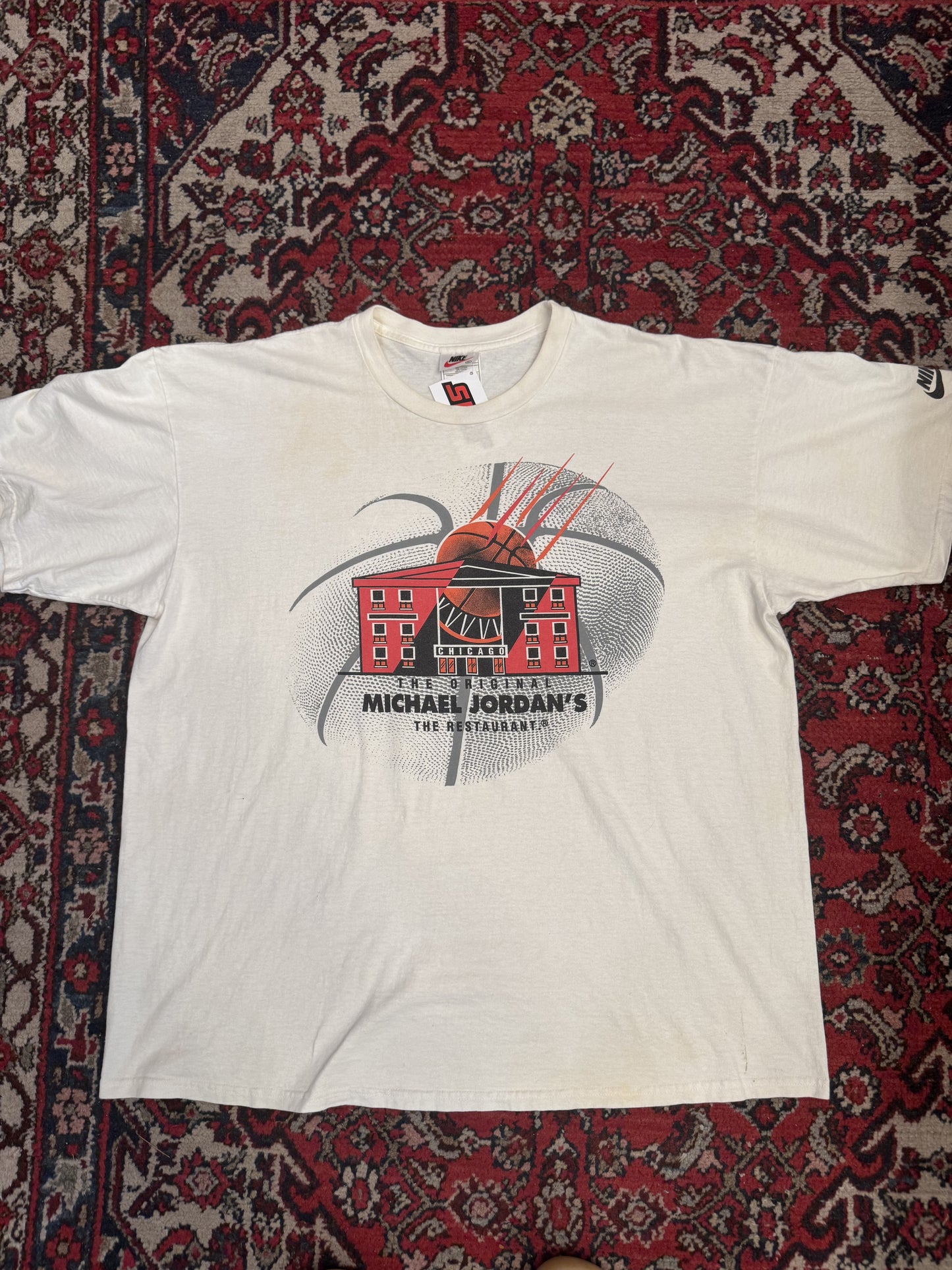 Vintage Michael Jordan Restaurant Nike T-Shirt XL