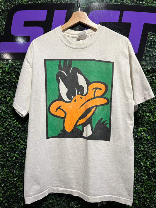 1991 Daffy Duck Looney Tunes T-Shirt. Size L/XL