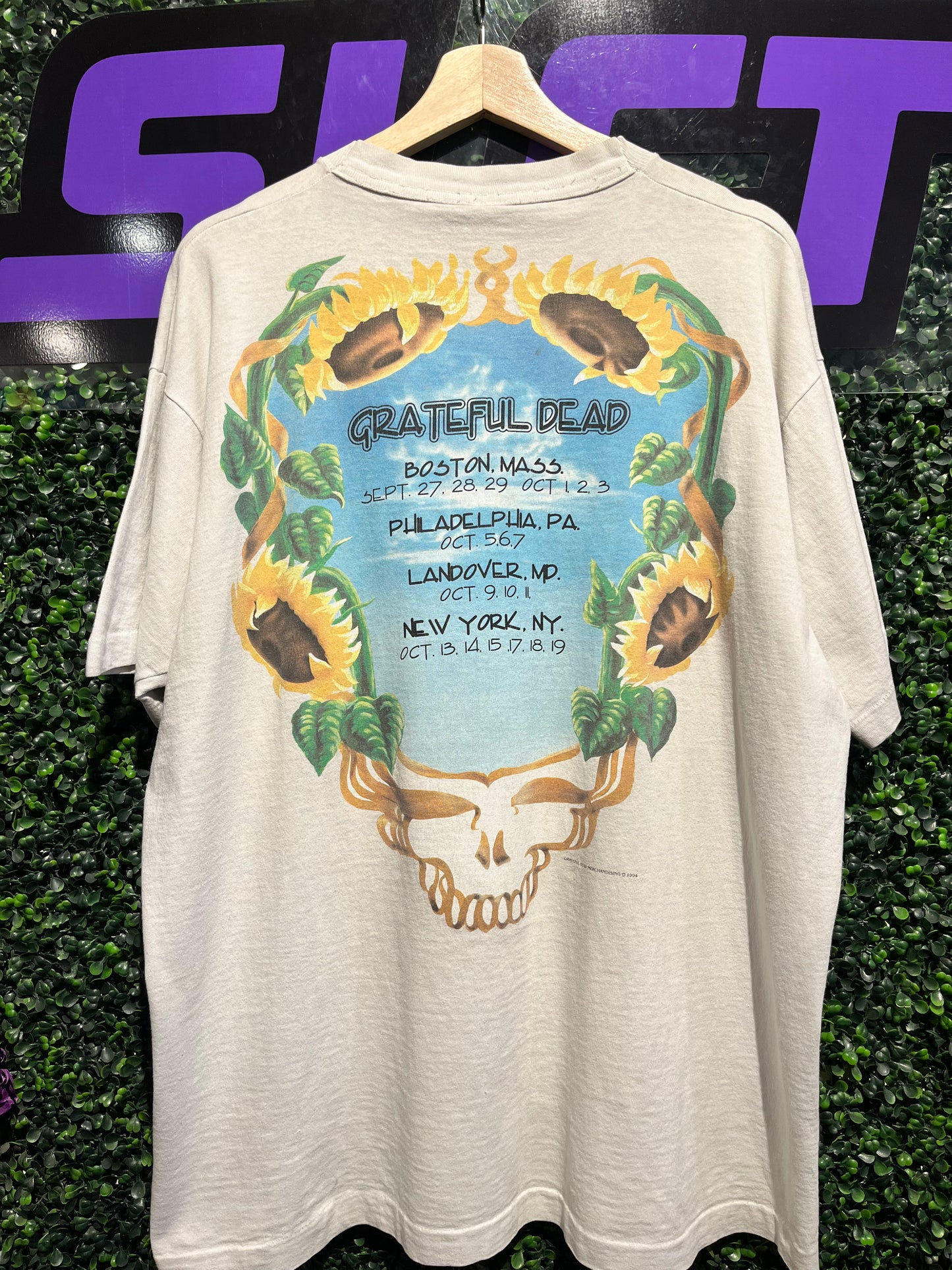 1994 Grateful Dead Summer Tour Tee. Size XL