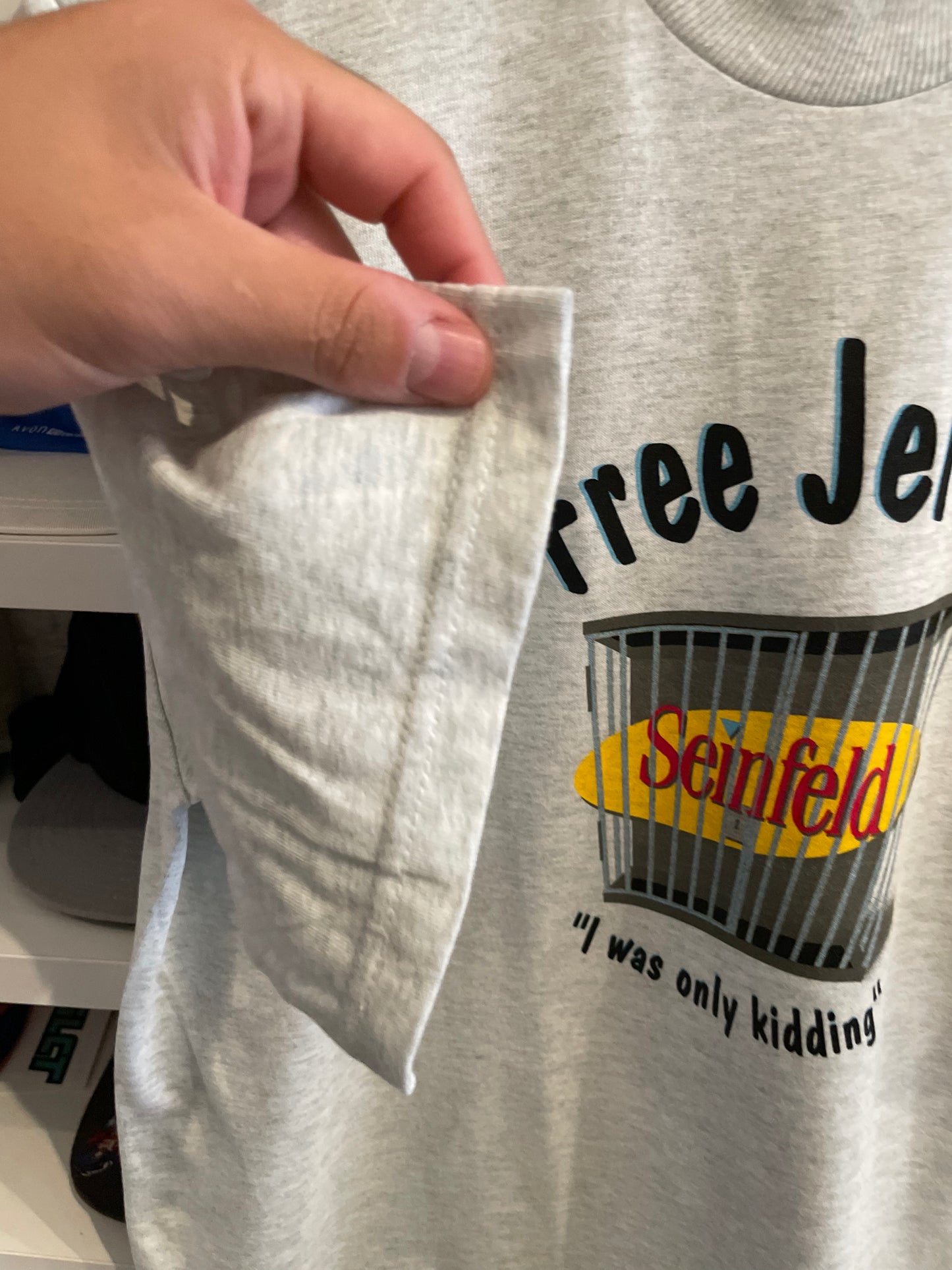 Vintage Seinfeld Free Jerry T-Shirt Size L