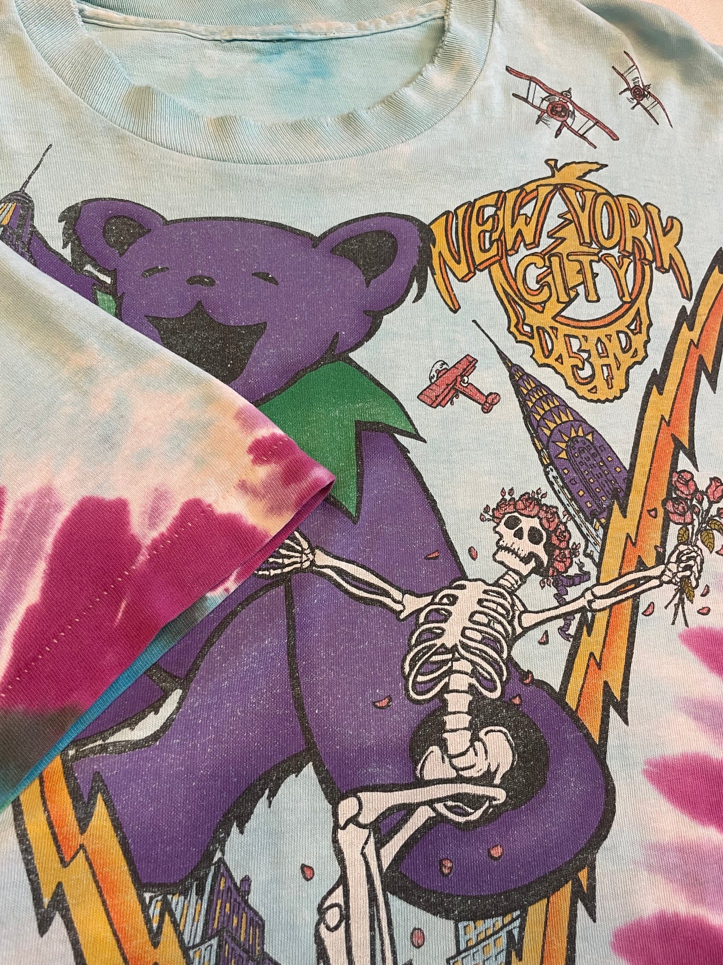 Vintage 1993 Grateful Dead New York City T-Shirt Size XL