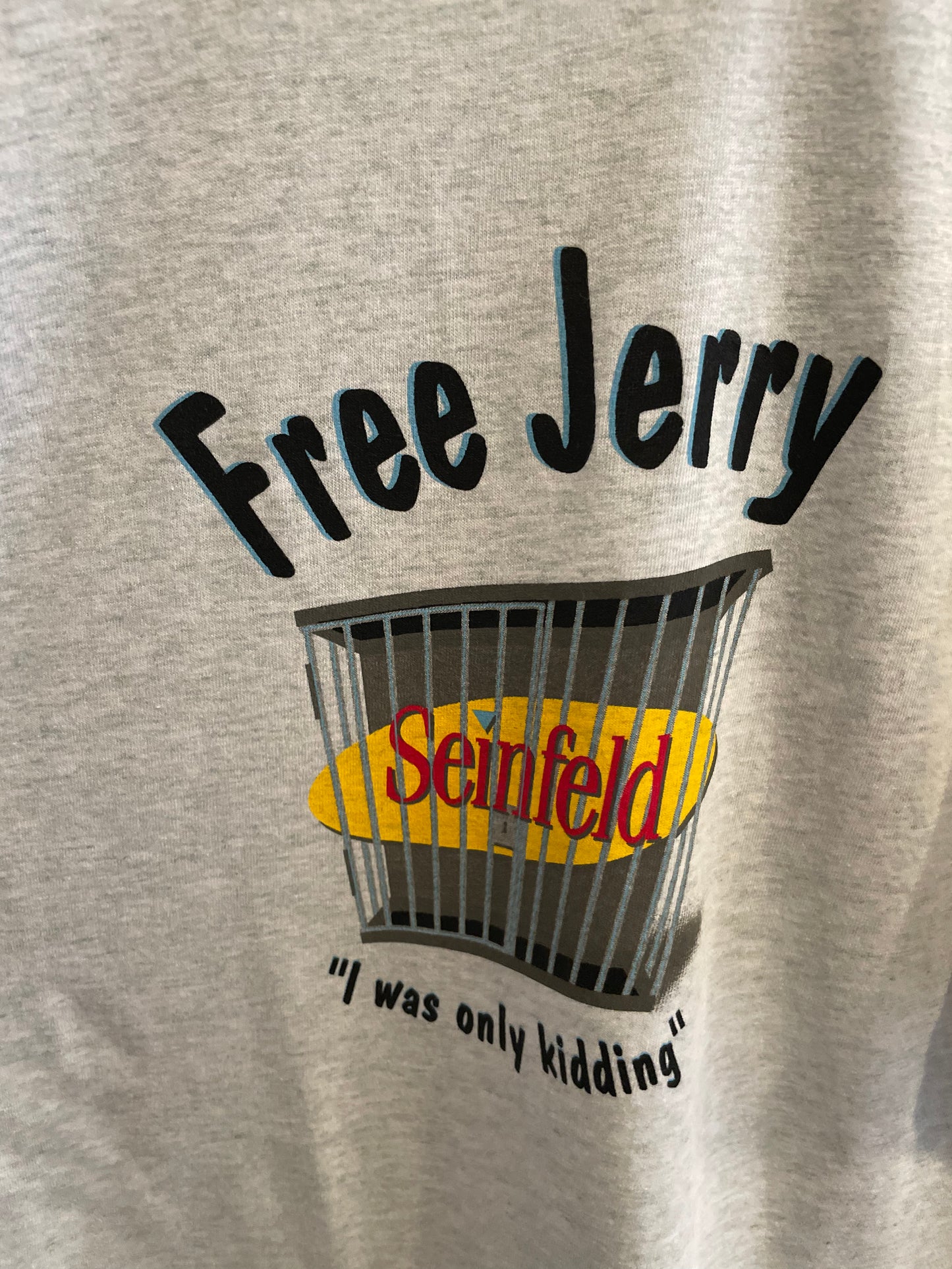 Vintage Seinfeld Free Jerry T-Shirt Size L